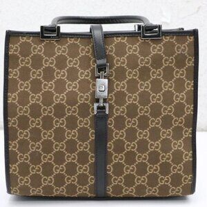 Gucci GG Canvas Jackie Tote Bag